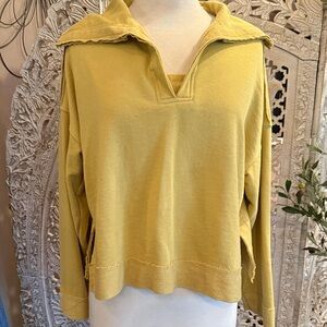 C&C California Mustard Long Sleeve Top